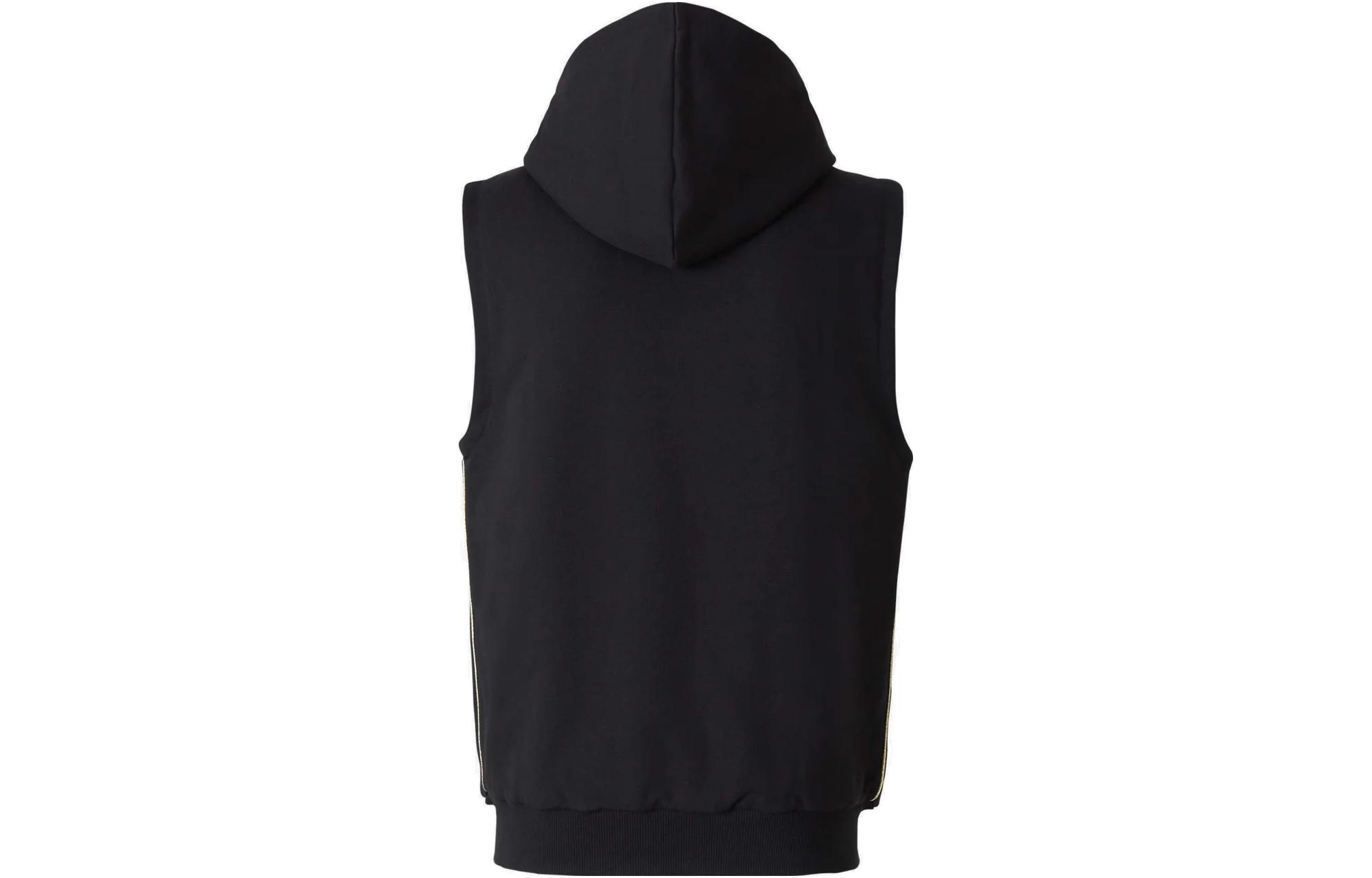 Shop Giuseppe Zanotti SS23 徽標貼布連帽背心. ERU2000001