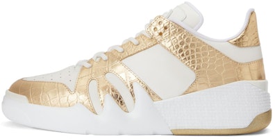 Giuseppe Zanotti Talon 'White Gold Crocodile Print' RM20028001 Giuseppe Zanotti Talon 'White Gold Crocodile Print' RM20028001