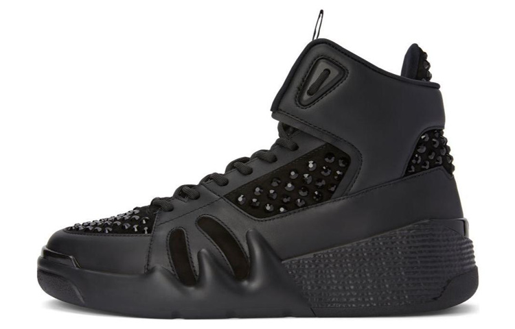 Giuseppe Zanotti Talon High-Top 'Black Crocodile Print' RM20027001