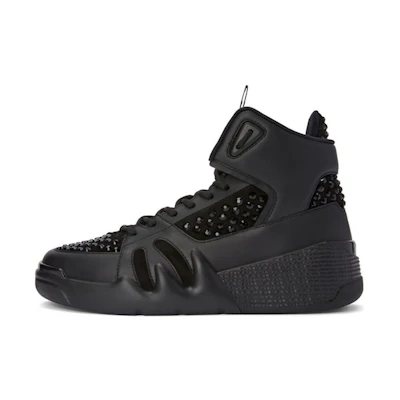 Giuseppe Zanotti Talon High-Top 'Black Crocodile Print'