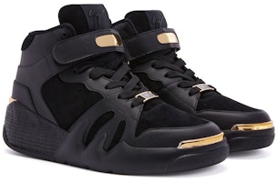 朱塞佩·萨诺第 Talon 高帮 '黑色天鹅绒皮革' RU20038001 Order 朱塞佩·萨诺第 Talon 高帮 '黑色天鹅绒皮革' RU20038001