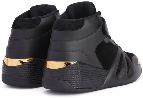 Giuseppe Zanotti Talon High-Top 'Black Velvet Leather' RU20038001 Lookbook Giuseppe Zanotti Talon High-Top 'Black Velvet Leather' RU20038001
