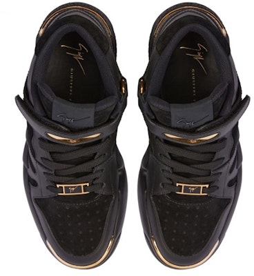 Giuseppe Zanotti Talon High-Top 'Black Velvet Leather' RU20038001 Shop Giuseppe Zanotti Talon High-Top 'Black Velvet Leather' RU20038001