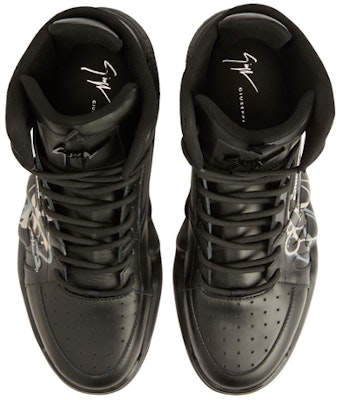 Giuseppe Zanotti Talon High 'Black Graffiti Print' RU30032001 Lookbook Giuseppe Zanotti Talon High 'Black Graffiti Print' RU30032001
