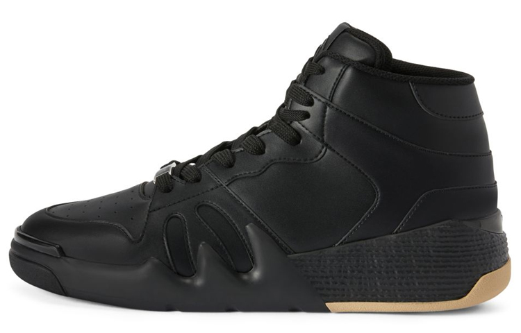 Buy Giuseppe Zanotti Talon Tinggi 'Kulit Sintetis Hitam' RU30001001