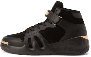 Giuseppe Zanotti Talon High-Top 'Black Velvet Leather' RU20038001 Giuseppe Zanotti Talon High-Top 'Black Velvet Leather' RU20038001