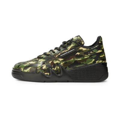 Giuseppe Zanotti Talon Low 'Green Camo Print'