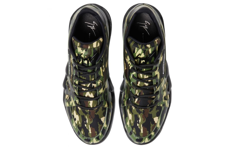 Giuseppe Zanotti Talon Low 'Green Camo Print' 圖 4