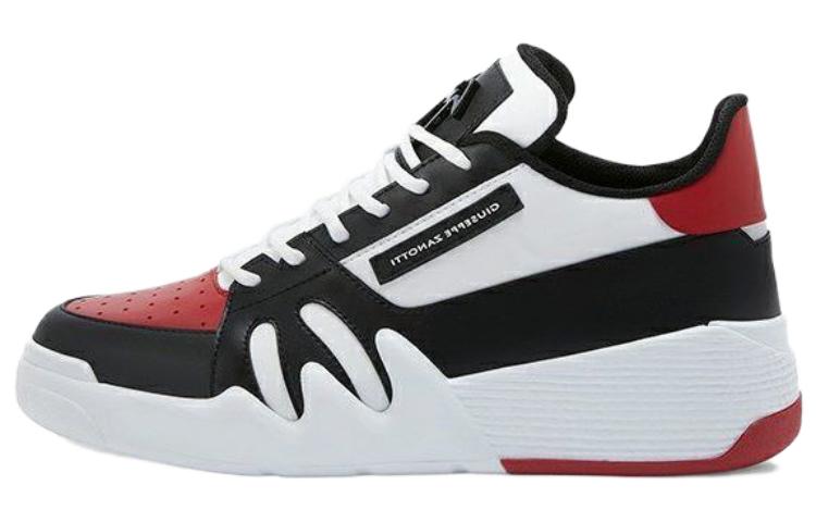 Giuseppe Zanotti Talon Low Top 'Red Black Colorblock' RU30000003