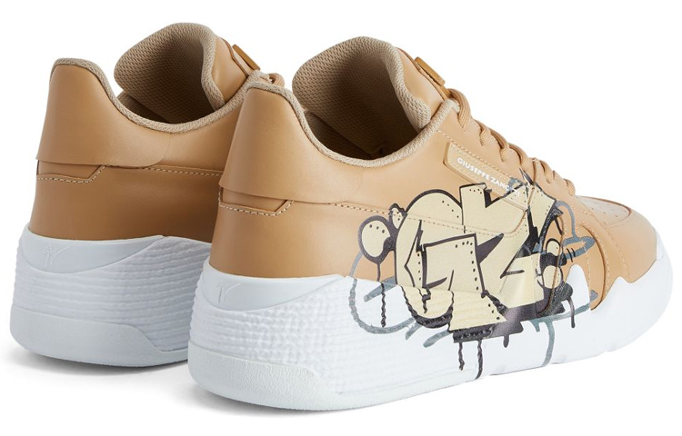 Giuseppe Zanotti Talon Mid 'Beige Graffiti' 圖 4