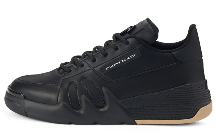 Giuseppe Zanotti Talon Mid 'Black Leather'