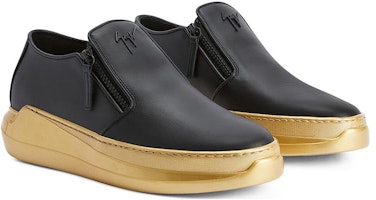 ジュゼッペザノッティ 厚底ローファー 黒金 IU30004001 Order ジュゼッペザノッティ 厚底ローファー 黒金 IU30004001