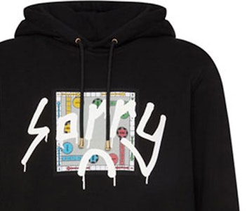 Sudadera Giuseppe Zanotti x In Advance Negra Graffiti Colaboración SS22. ERUV200001 Details for Sudadera Giuseppe Zanotti x In Advance Negra Graffiti Colaboración SS22. ERUV200001