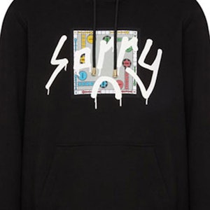 Sudadera Giuseppe Zanotti x In Advance Negra Graffiti Colaboración SS22. ERUV200001 Sizing Sudadera Giuseppe Zanotti x In Advance Negra Graffiti Colaboración SS22. ERUV200001