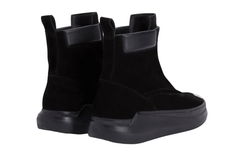 Giuseppe Zanotti Zippered Velvet Short Boots 'Black Fashion' 圖 4