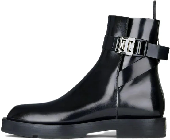 givenchy-4-g-buckle-leather-ankle-boots-black-bh-603-bh-135-001