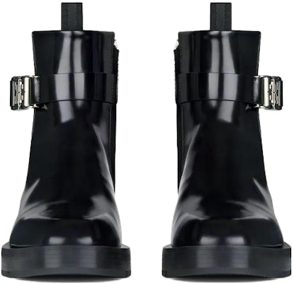 Givenchy 4G Buckle Leather Ankle Boots 'Black' BH603BH135-001 Lookbook Givenchy 4G Buckle Leather Ankle Boots 'Black' BH603BH135-001