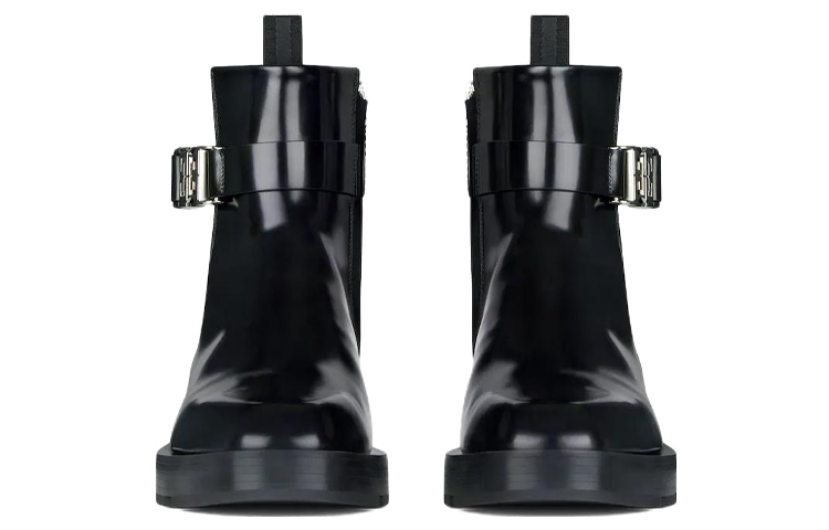 Lookbook Stivaletti in Pelle Givenchy 4G con Fibbia ''Nero'' BH603BH135-001