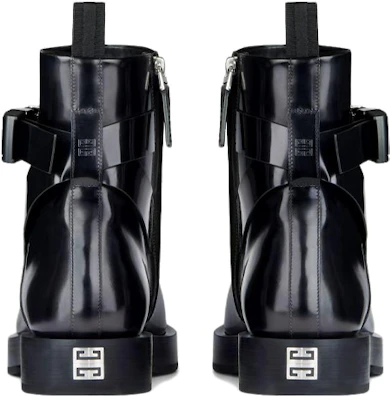 Stivaletti in Pelle Givenchy 4G con Fibbia ''Nero'' BH603BH135-001 Shop Stivaletti in Pelle Givenchy 4G con Fibbia ''Nero'' BH603BH135-001
