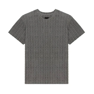 GIVENCHY 4G Logo All-Over Print Crew Neck T-Shirt BM716R3YF0-056