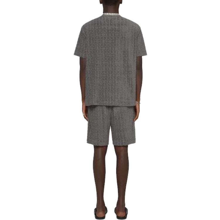 GIVENCHY 4G Logo All-Over Print Crew Neck T-Shirt BM716R3YF0-056 圖 5