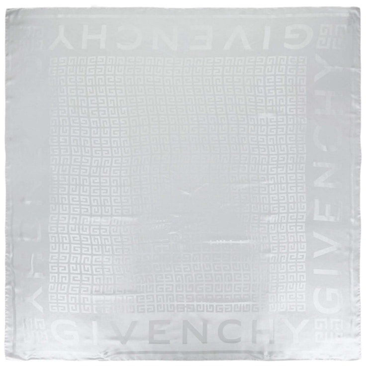 givenchy-4-g-logo-silk-scarf-grey