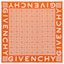 Buy Givenchy 4G Monogram Printed Scarf Orange