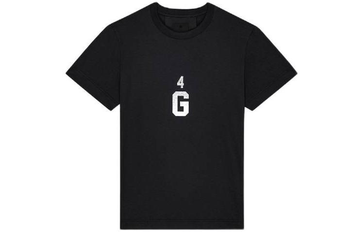 GIVENCHY 4G Printed Crew Neck Short Sleeve SS23  T-Shirt Black BM716R3YBP-001 圖 2