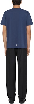 Givenchy 4G Stars Slim Fit Blue Cotton Round Neck T-Shirt for Men. BM716G3YEL-402 Shop Givenchy 4G Stars Slim Fit Blue Cotton Round Neck T-Shirt for Men. BM716G3YEL-402