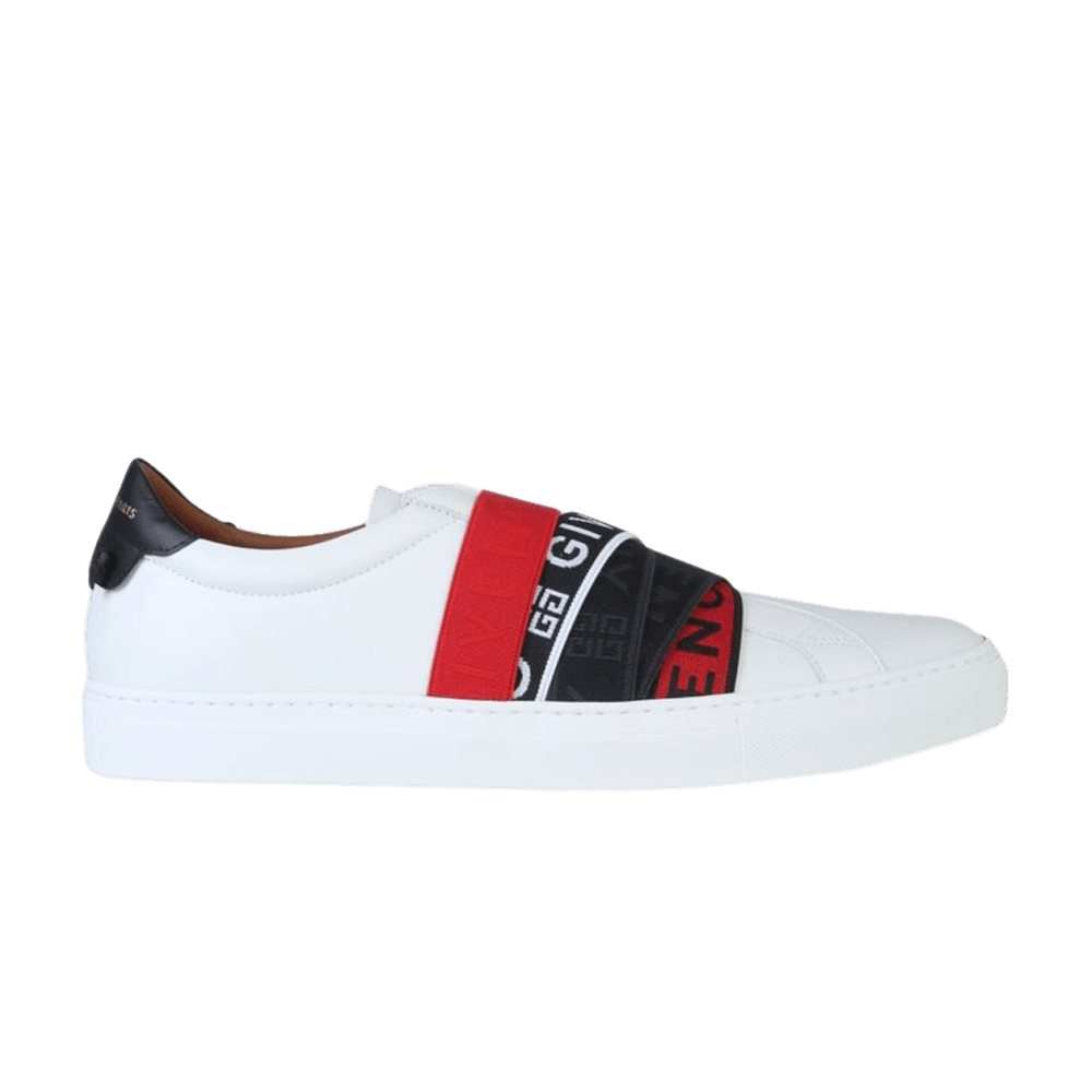 Buy Givenchy 4G Correa Baja 'Blanco Rojo Negro' BH001SH0CZ-199