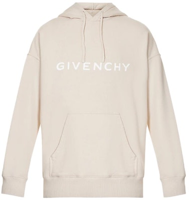 지방시 베이지 후드티 솔리드 컬러 레터 프린트. BMJ0HC3YAC-267 Buy 지방시 베이지 후드티 솔리드 컬러 레터 프린트. BMJ0HC3YAC-267