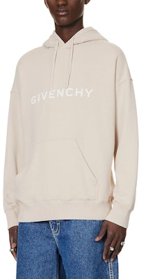 지방시 베이지 후드티 솔리드 컬러 레터 프린트. BMJ0HC3YAC-267 Purchase 지방시 베이지 후드티 솔리드 컬러 레터 프린트. BMJ0HC3YAC-267