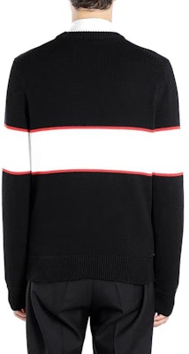 GIVENCHY Sweater Hitam Crewneck Logo Stripe Colorblock. BM9063401M-001 Shop GIVENCHY Sweater Hitam Crewneck Logo Stripe Colorblock. BM9063401M-001