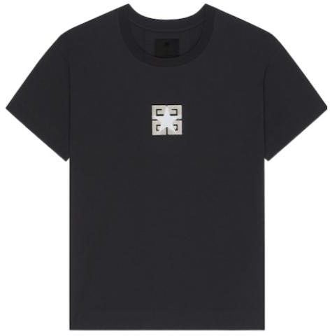 givenchy-black-crew-neck-solid-color-fitted-short-sleeve-t-shirt-bm-71-jb-3-ylz-001