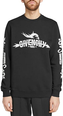 紀梵希黑色字母印花圓領運動衫 BM700L30AF-001 Lookbook 紀梵希黑色字母印花圓領運動衫 BM700L30AF-001