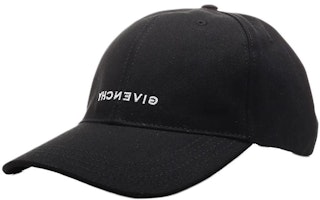 GIVENCHY Black Embroidered Cotton Blend Baseball Cap BPZ022P0C4094001 GIVENCHY Black Embroidered Cotton Blend Baseball Cap BPZ022P0C4094001