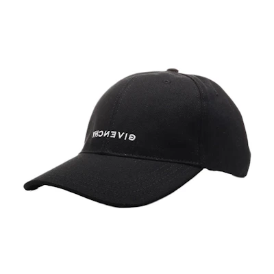 GIVENCHY Black Embroidered Cotton Blend Baseball Cap BPZ022P0C4094001