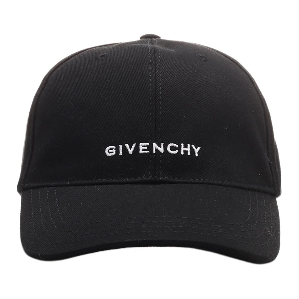 Lookbook GIVENCHY  Black Embroidered Cotton Blend Baseball Cap BPZ022P0C4094001