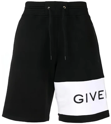 지방시 블랙 자수 로고 미드라이즈 스트레이트 캐주얼 쇼츠 BM509F30AF-001 Buy 지방시 블랙 자수 로고 미드라이즈 스트레이트 캐주얼 쇼츠 BM509F30AF-001