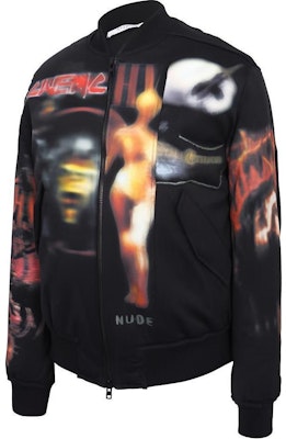 GIVENCHY Chaqueta Negra Estampada Cremallera Manga Larga Ropa Exterior. 16W7313-651-001 Shop GIVENCHY Chaqueta Negra Estampada Cremallera Manga Larga Ropa Exterior. 16W7313-651-001