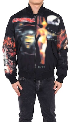 GIVENCHY Chaqueta Negra Estampada Cremallera Manga Larga Ropa Exterior. 16W7313-651-001 Purchase GIVENCHY Chaqueta Negra Estampada Cremallera Manga Larga Ropa Exterior. 16W7313-651-001