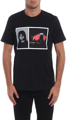 紀梵希 黑色圖案印花圓領T恤 17W7189651-001 Lookbook 紀梵希 黑色圖案印花圓領T恤 17W7189651-001