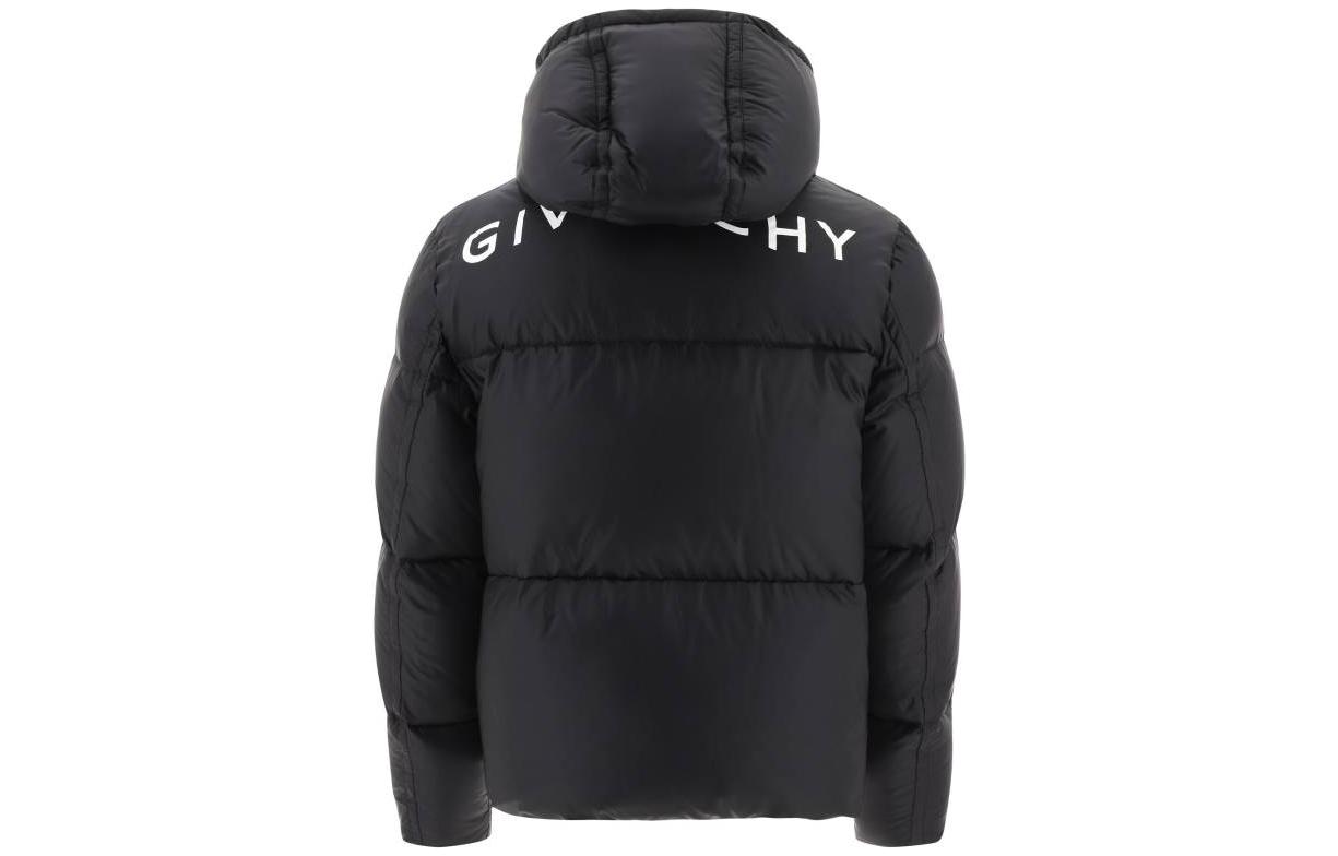 Givenchy  Black Hooded Zip-Up Down Jacket BM012E1YCM-001 圖 3