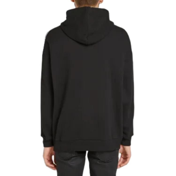 GIVENCHY  Black Hoodie with Letter Print BMJ02K30AF-001 圖 5