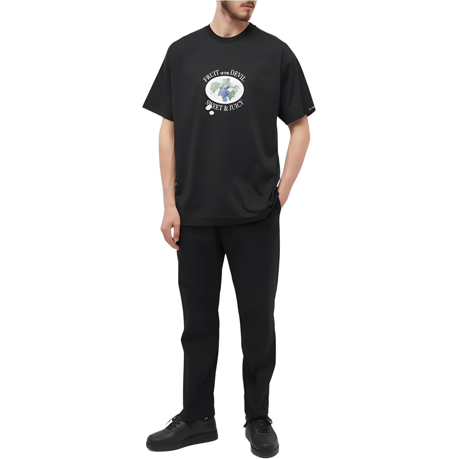 Buy GIVENCHY  Black Letter Print Crew Neck Short Sleeve T-Shirt BM71JA3YG5-001