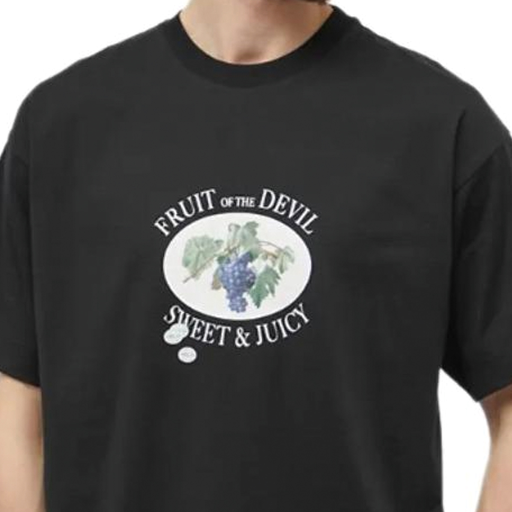 Shop GIVENCHY  Black Letter Print Crew Neck Short Sleeve T-Shirt BM71JA3YG5-001