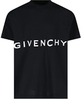 GIVENCHY Black Letter Print Crewneck Slim Fit T-Shirt. BM716N3YMG001 GIVENCHY Black Letter Print Crewneck Slim Fit T-Shirt. BM716N3YMG001