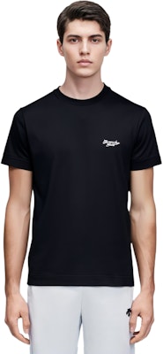 GIVENCHY Baju-T Leher Krew Lengan Pendek Logo Hitam. BM716G3YM8-001 Shop GIVENCHY Baju-T Leher Krew Lengan Pendek Logo Hitam. BM716G3YM8-001