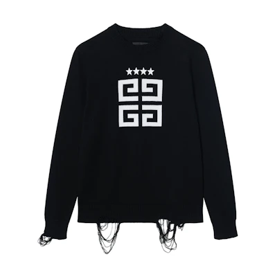 Givenchy Black Logo Graphic Sweatshirt. BM90NT4ZH6-004