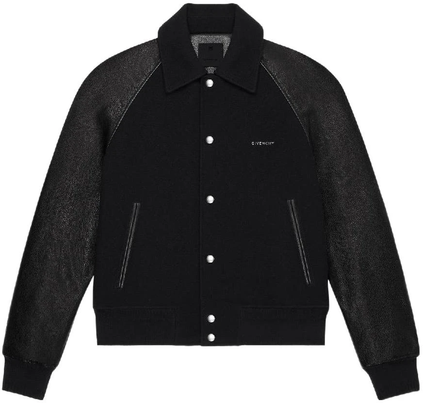givenchy-black-logo-letter-wool-leather-jacket-bm-01196-y16-001
